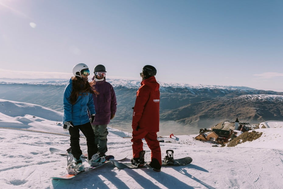 Cardrona Alpine Resort Snowboarders