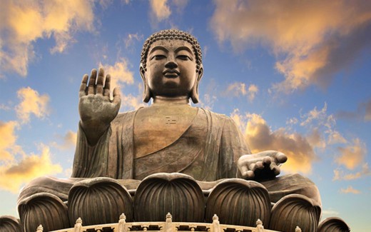 The Giant Buddha in Hong Kong