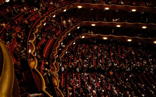 The Metropolitan Opera House in New York City, USA