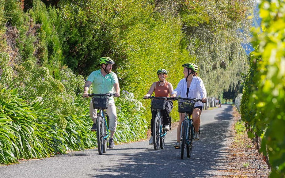 Cycling Wine Tours in Blenheim, Marlborough, New Zealand