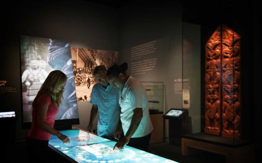 Exploring the Museum of Waitangi in Northland, New Zealand