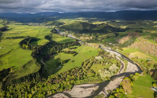Manawatu Scenic Route in the Manawatu, New Zealand