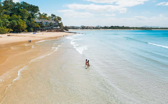 Little Cove Beach in the Sunshine Coast, Queensland, Australia