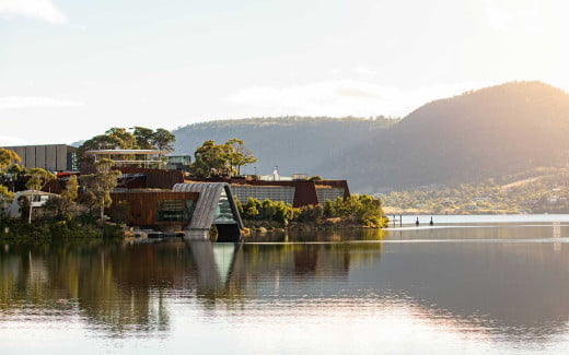 The Museum of Old and New Art in Hobart, Tasmania 