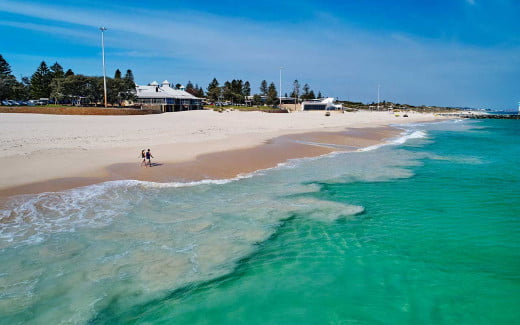City Beach in Perth, Western Australia