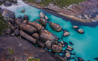 Elephant Rocks in William Bay National Park, Western Australia