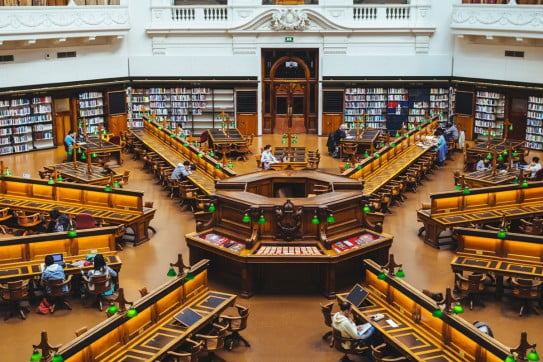 State Library of Victoria, Melbourne, Australia.