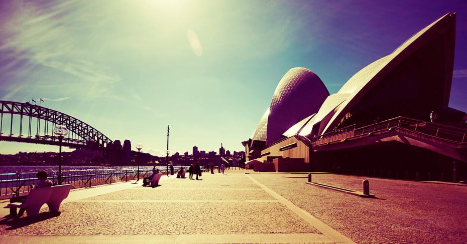 Sydney Opera House and Harbour Bridge, Australia