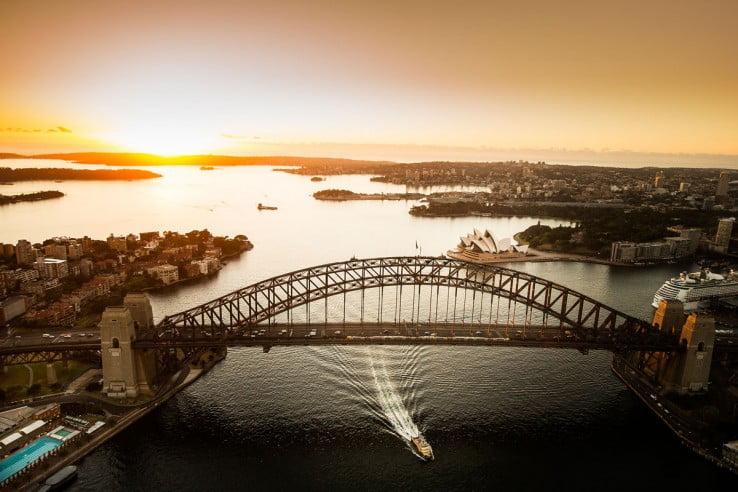 Sydney Harbour, Australia. 