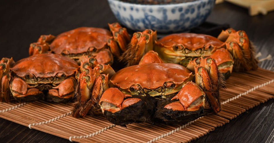 Crabs, Shanghai, China. 