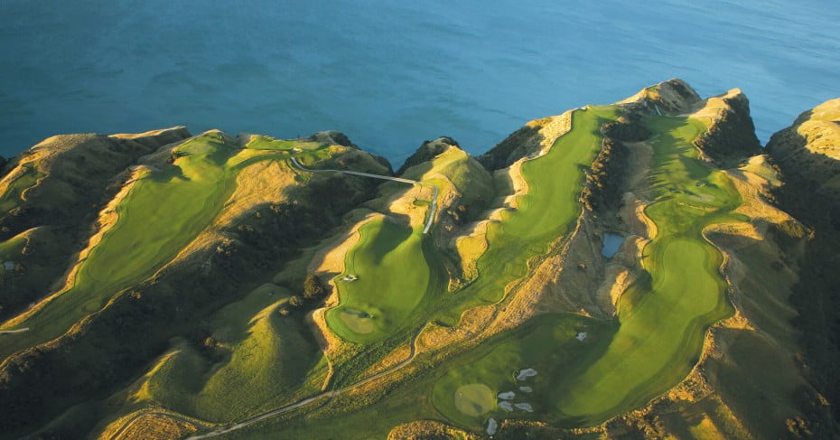Cape Kidnappers golf course, New Zealand. 