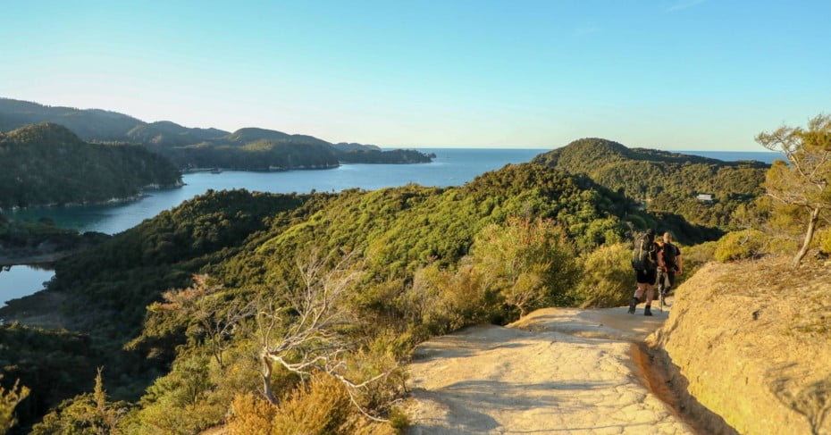 View of Anchorage from the Abel Tasman Coast Track. 