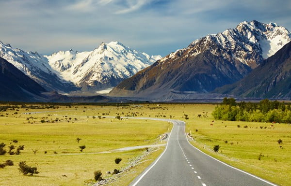 Southern Alps, New Zealand. 