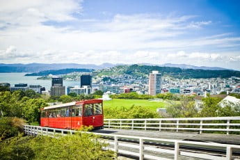 Cable Car, Wellington, New Zealand. 