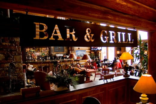 Bar & Grill, Telluride, Colorado, United States. 