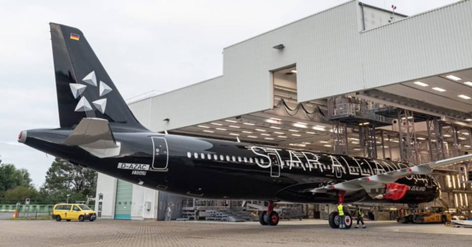 New Star Alliance Aircraft Black Livery 2022.