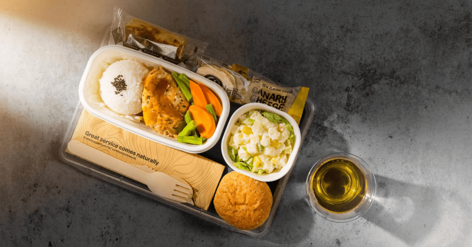 Air NZ Economy Main Meal example 2023