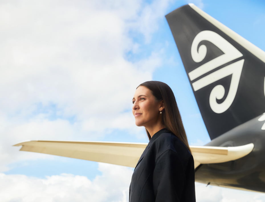 Air New Zealand uniform designer, Emilia Wickstead.