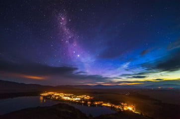 ニュージーランドで感動体験、満天の星空 -テカポ