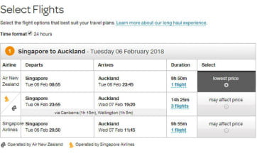 How to do a multistop booking, Air New Zealand