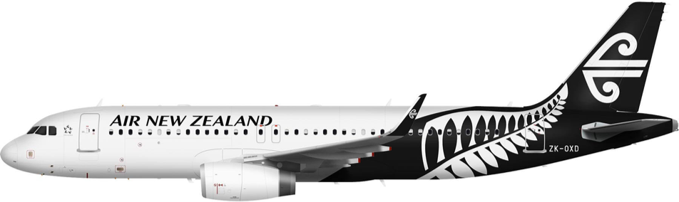 Airbus A320 (NZ Domestic)